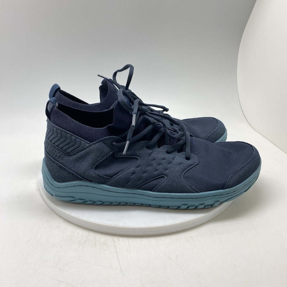 Hike HF Footwear Womens 10 Mens 8 Navy Blue Sierra Peak Hiking Shoes
